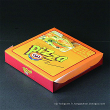 Boîte à pizza emballage imprimé personnalisé à vendre